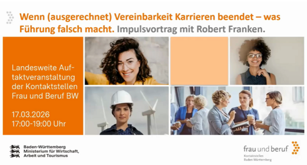 Aufzeichnung: Wenn (ausgerechnet) Vereinbarkeit Karrieren beendet