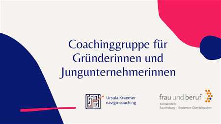 Infoveranstaltung zur Online-Coachinggruppe für Gründerinnen und Jungunternehmerinnen